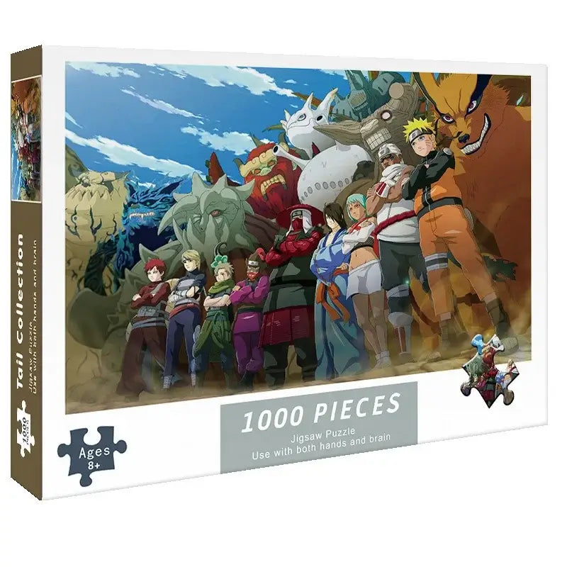 Japanese Anime Naruto Whirlpool Puzzle – 1000 Piece Stress Relief