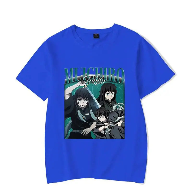 Tokitou Muichirou T-Shirts Demon Slayer Graphic Tee