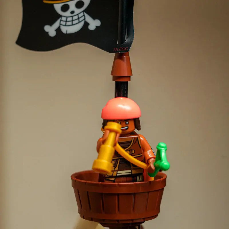 One Piece Going Merry Building Blocks: Pirate Ship Assembly Toy