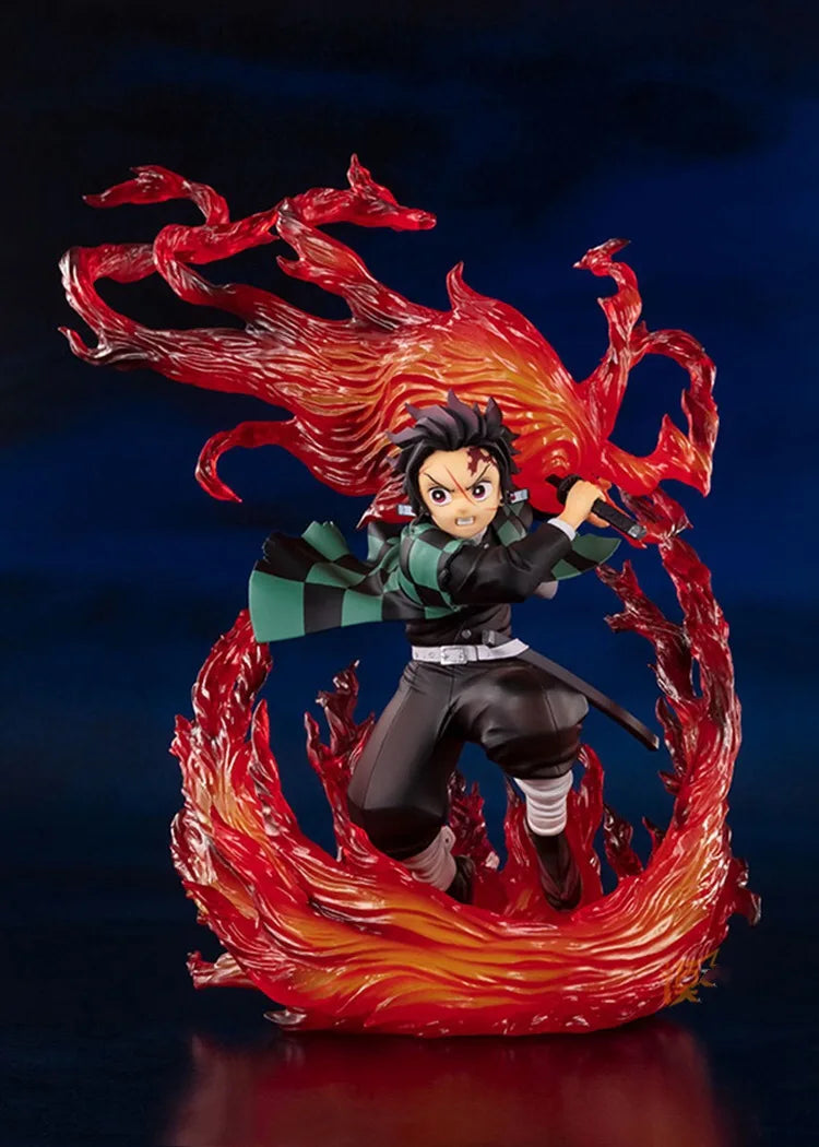 Tanjiro Hinokami Kagura Anime Figure | 21CM Demon Slayer