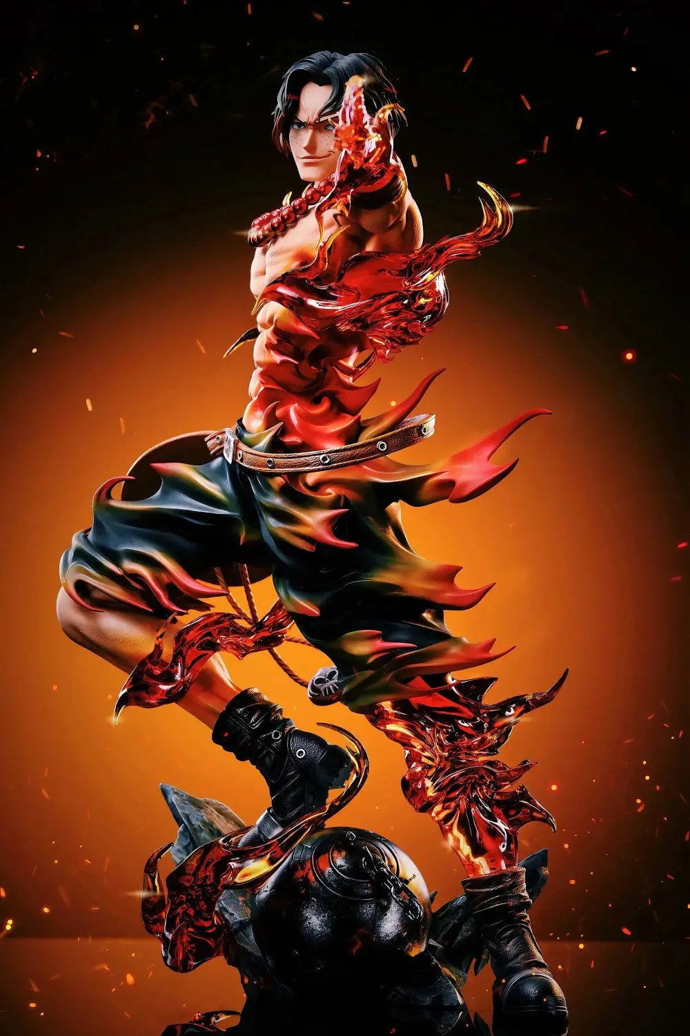 Portgas D Ace Action Figure | One Piece PVC GK Statue