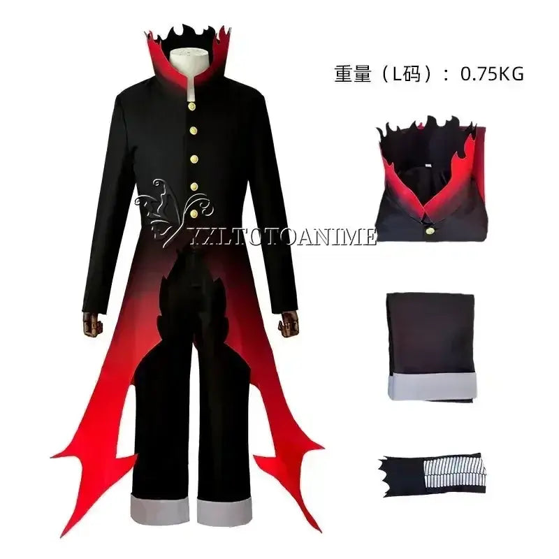 Dandadan Okarun Cosplay Costume Wig Suit | Halloween