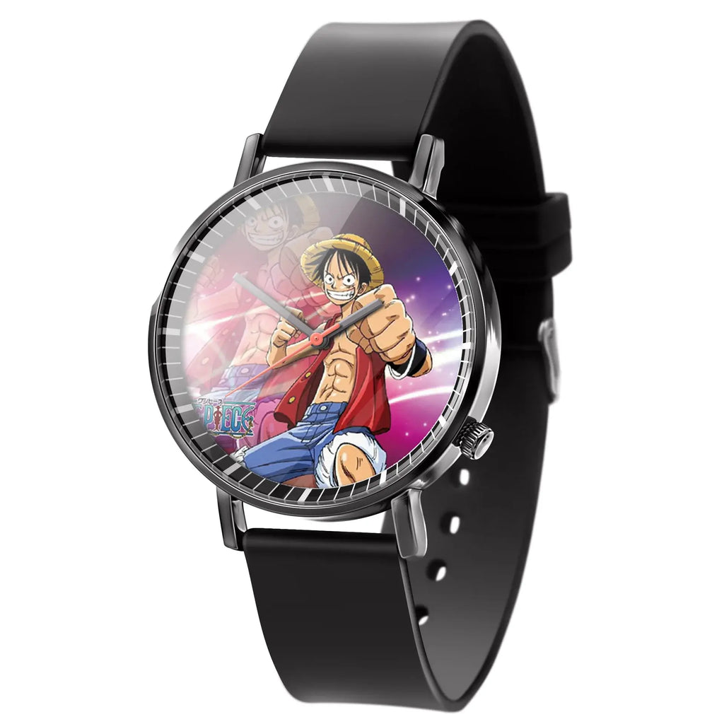One Piece Luffy Watch: Fire Fist Ace Anime Quartz Gift