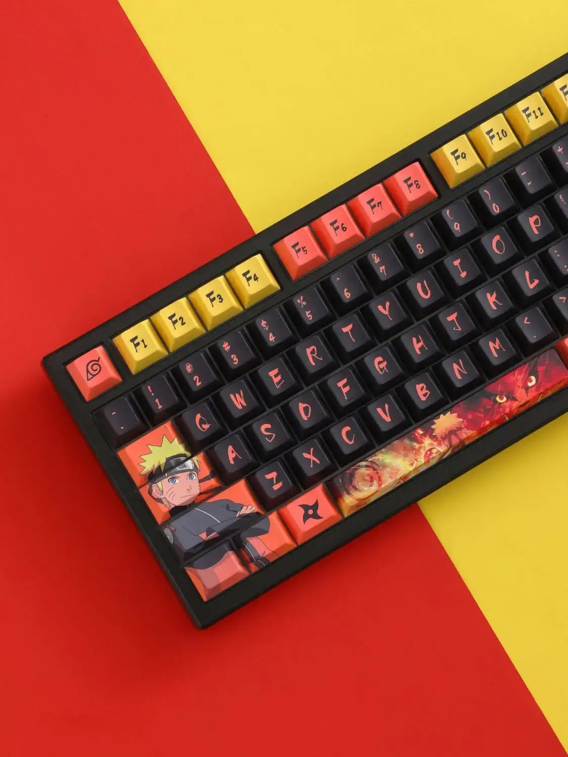 Naruto Uzumaki Translucent Mechanical Keyboard Keycap