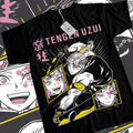 Tengen Uzui T-shirt: Flashy Demon Slayer Black Tee