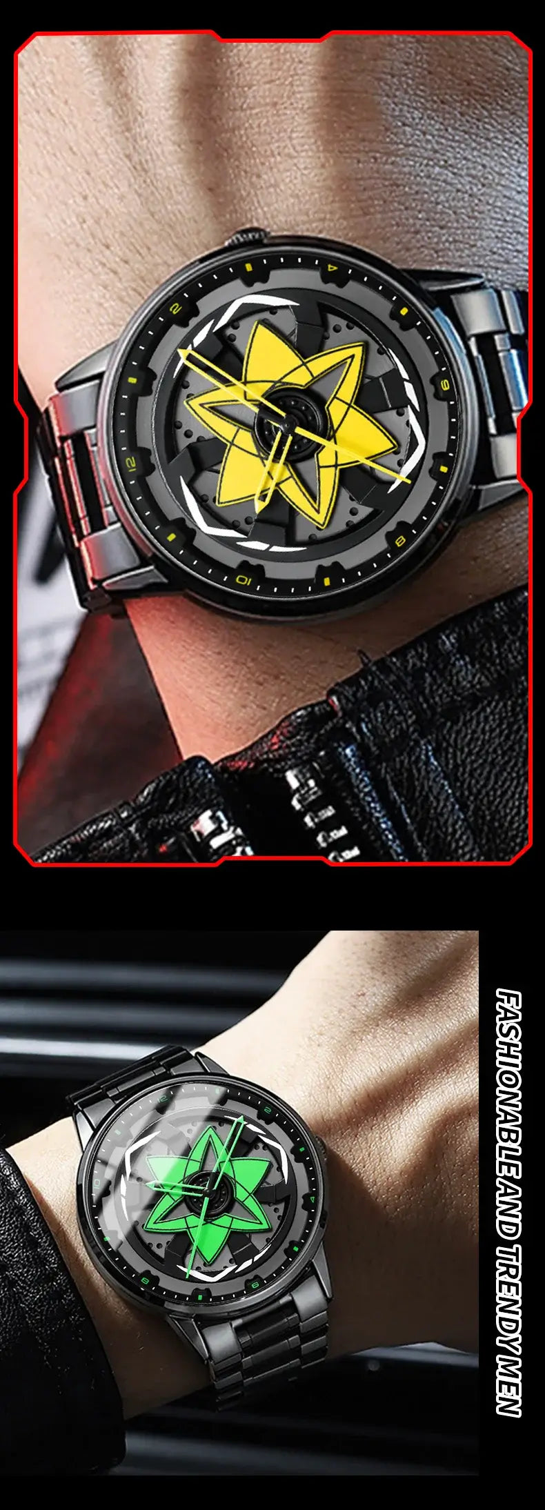 VA VA VOOM Racing Series Watch – Spinning Sports Men’s Quartz
