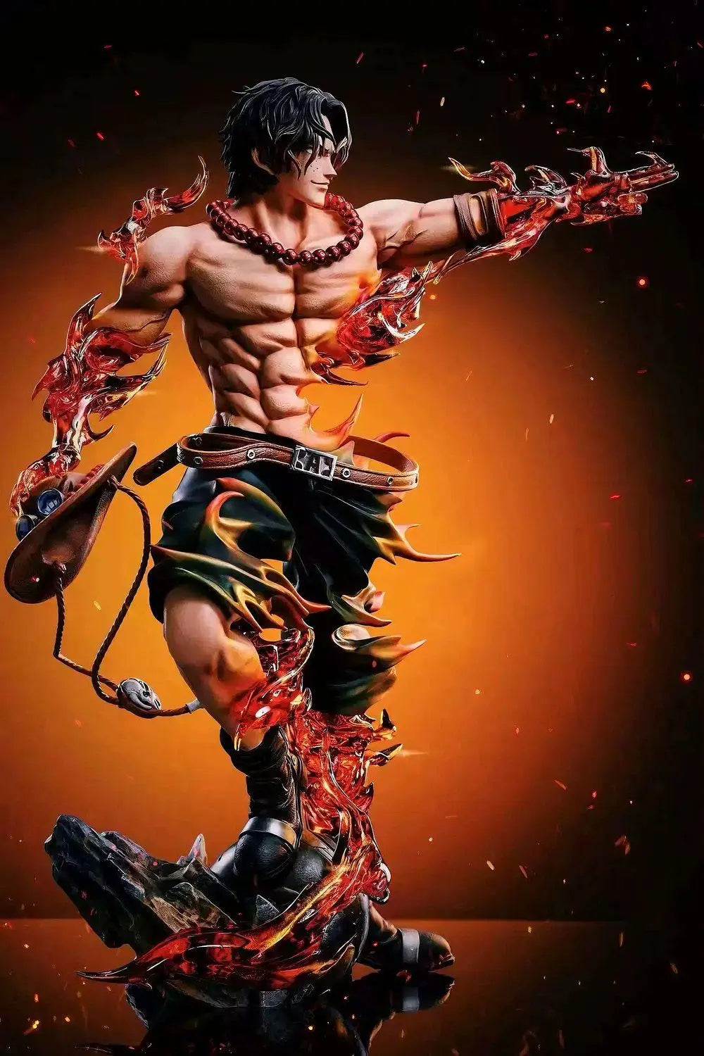 Portgas D Ace Action Figure | One Piece PVC GK Statue
