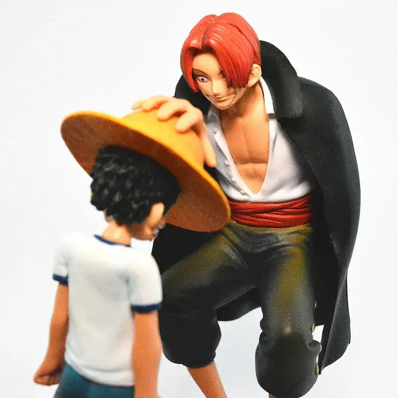 Shanks Luffy Action Figure: 18cm One Piece Anime Collectible Statue