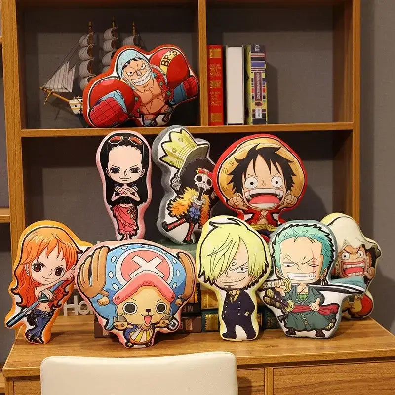 One Piece Kawaii Pillow Doll – Cute Anime Plush Gift