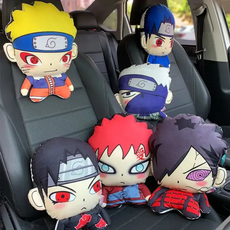 Naruto Anime Car Neck Pillow Headrest | Anti-Fatigue Gift