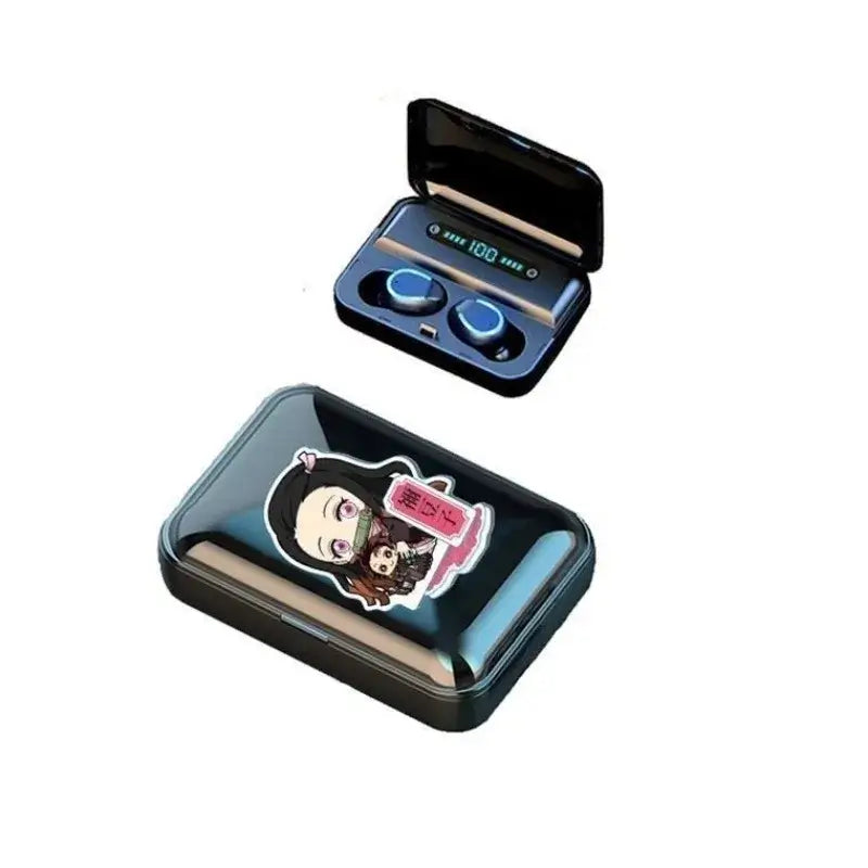 Demon Slayer Tanjiro Nezuko Bluetooth Anime Headset