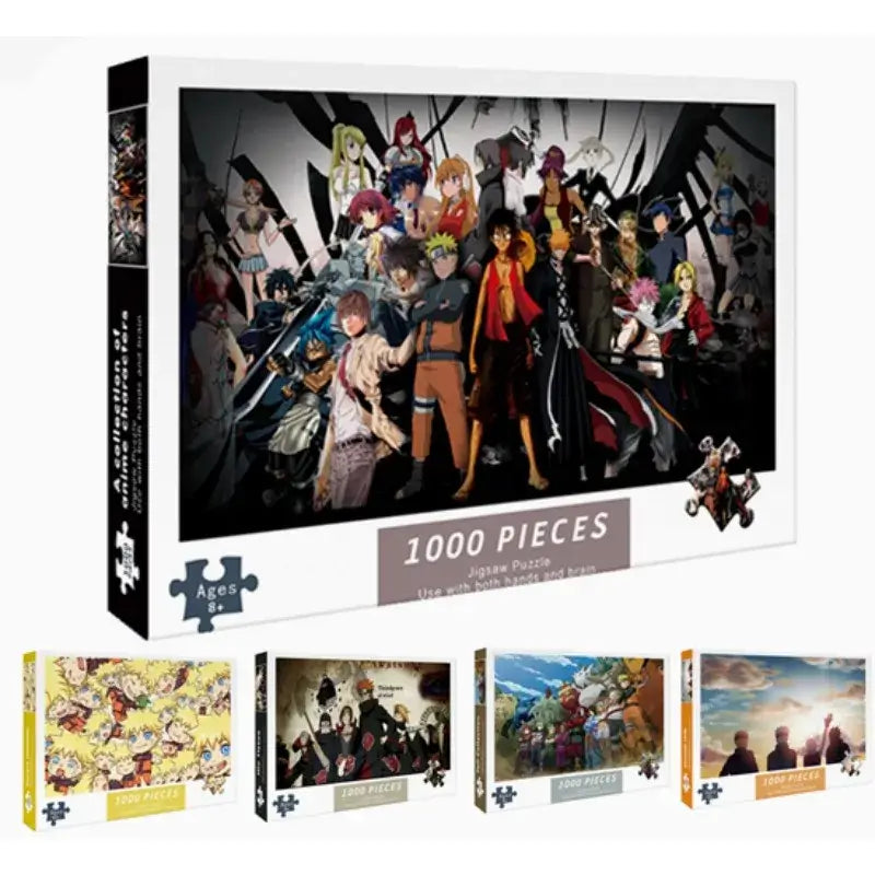 Japanese Anime Puzzle – 1000 Piece Stress-Relief Fun for All Ages
