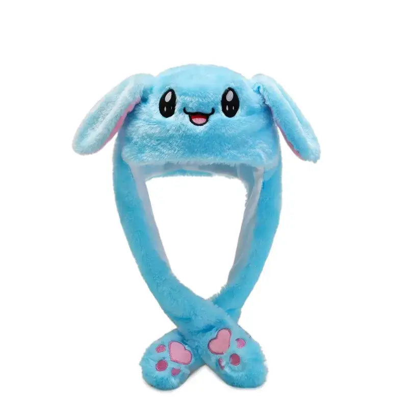 Anime Bunny Hat Plush Cosplay – Glowing Ear Jumping Plush
