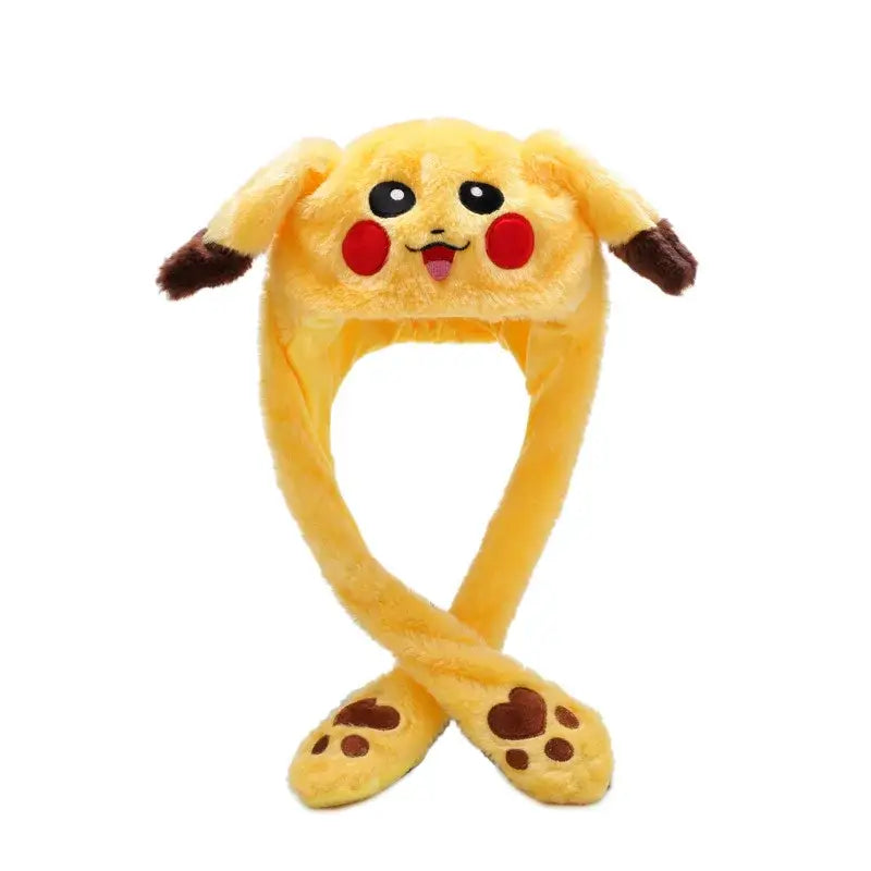 Anime Bunny Hat Plush Cosplay – Glowing Ear Jumping Plush