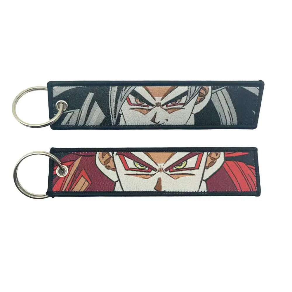 Anime Cartoon Embroidery Key Fob – Key Tag Keychain