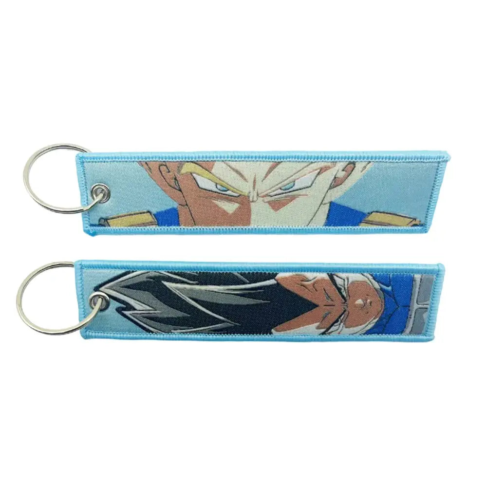Anime Cartoon Embroidery Key Fob – Key Tag Keychain