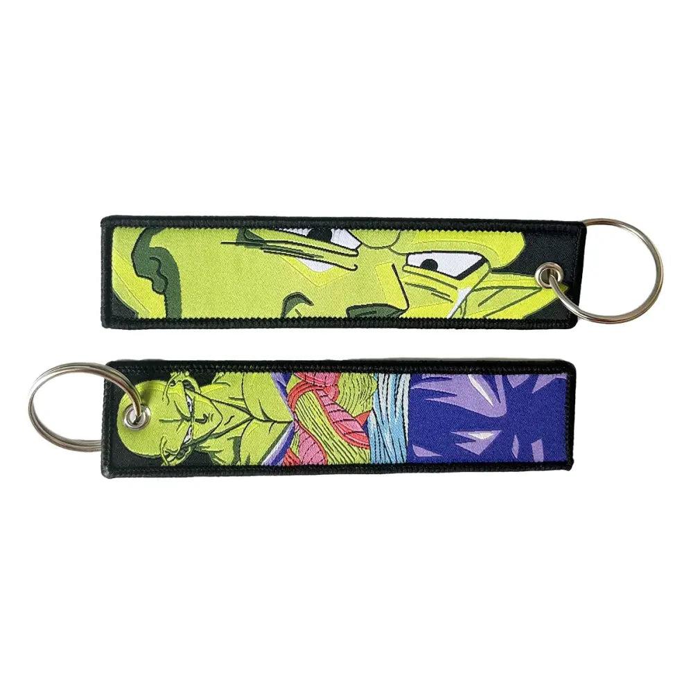 Anime Cartoon Embroidery Key Fob – Key Tag Keychain
