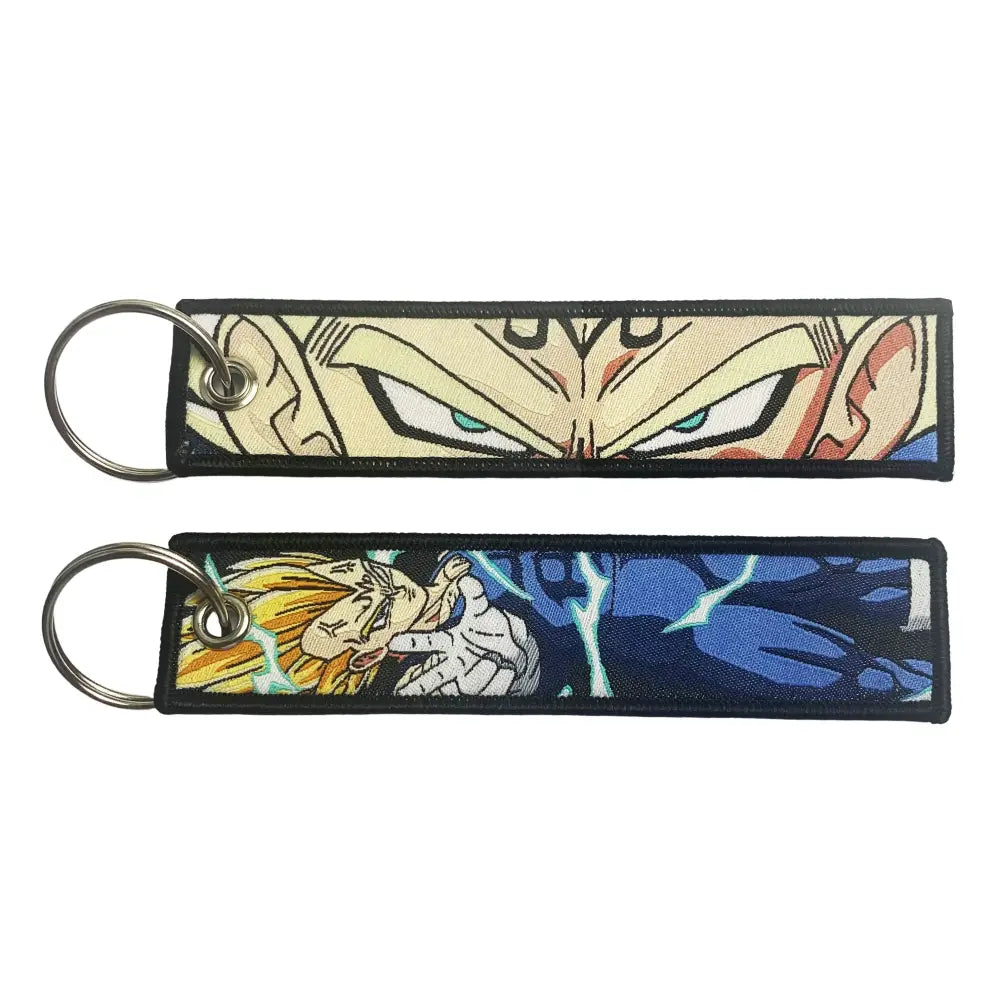 Anime Cartoon Embroidery Key Fob – Key Tag Keychain