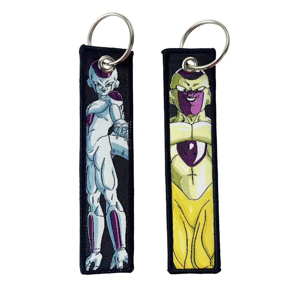 Anime Cartoon Embroidery Key Fob – Key Tag Keychain