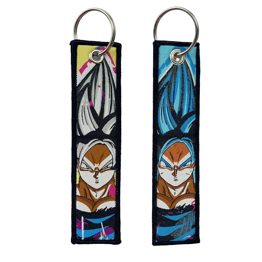 Anime Cartoon Embroidery Key Fob – Key Tag Keychain