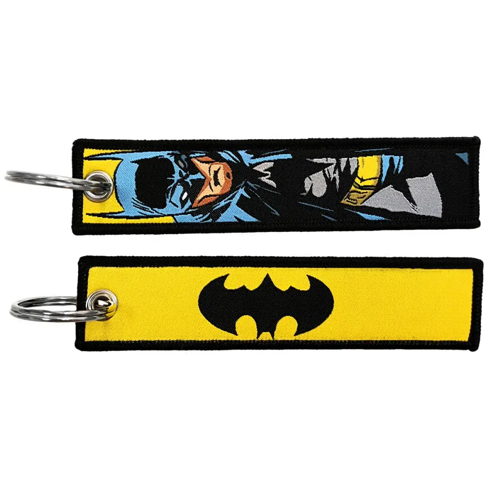 Anime Cartoon Embroidery Key Fob – Key Tag Keychain
