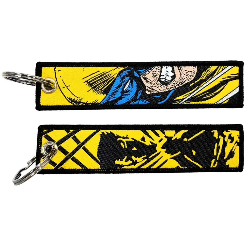 Anime Cartoon Embroidery Key Fob – Key Tag Keychain