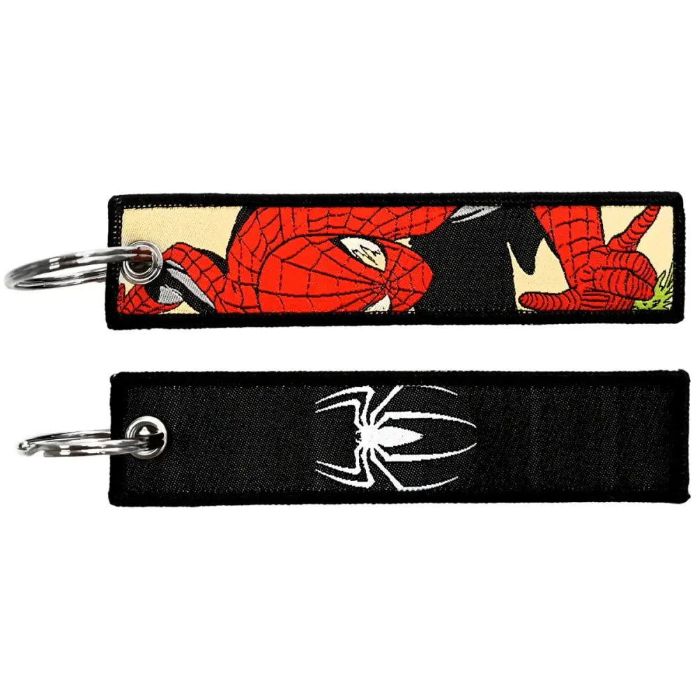 Anime Cartoon Embroidery Key Fob – Key Tag Keychain
