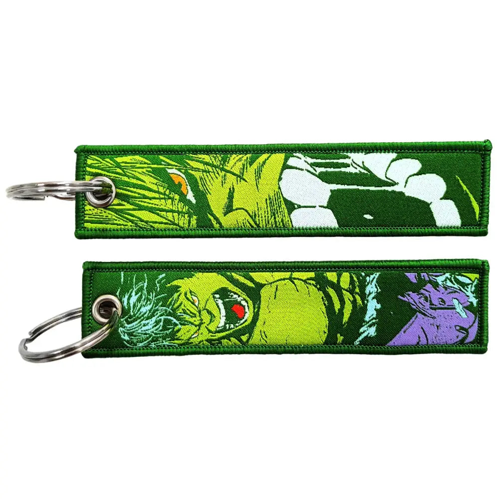 Anime Cartoon Embroidery Key Fob – Key Tag Keychain