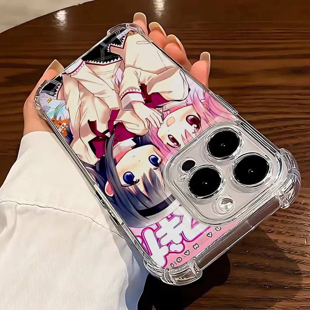 Anime Girl Samsung Phone Case – Korean Style TPU Cover