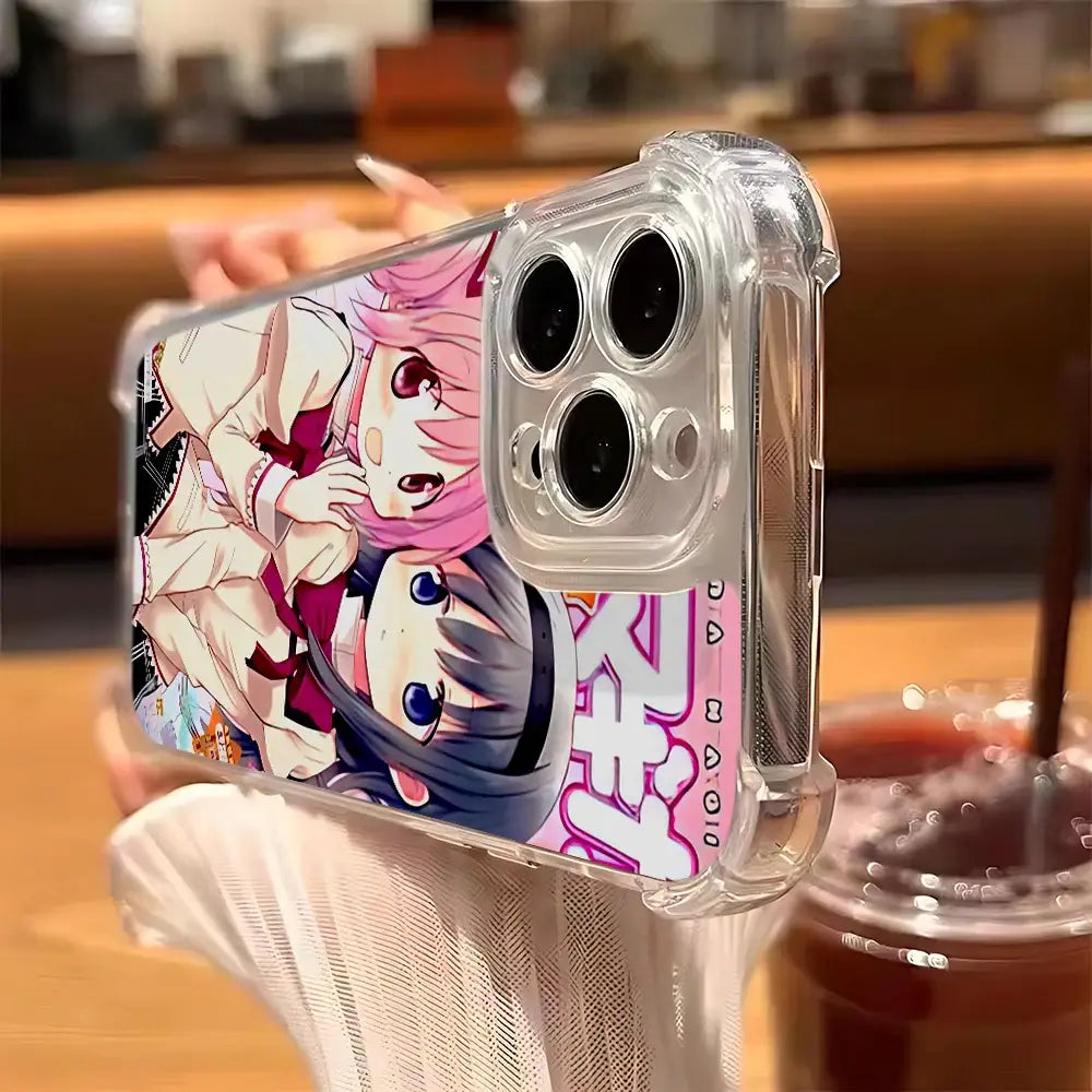 Anime Girl Samsung Phone Case – Korean Style TPU Cover