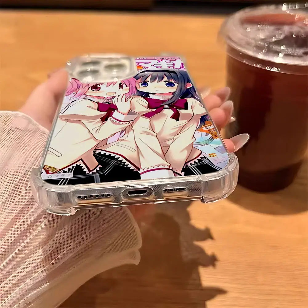 Anime Girl Samsung Phone Case – Korean Style TPU Cover