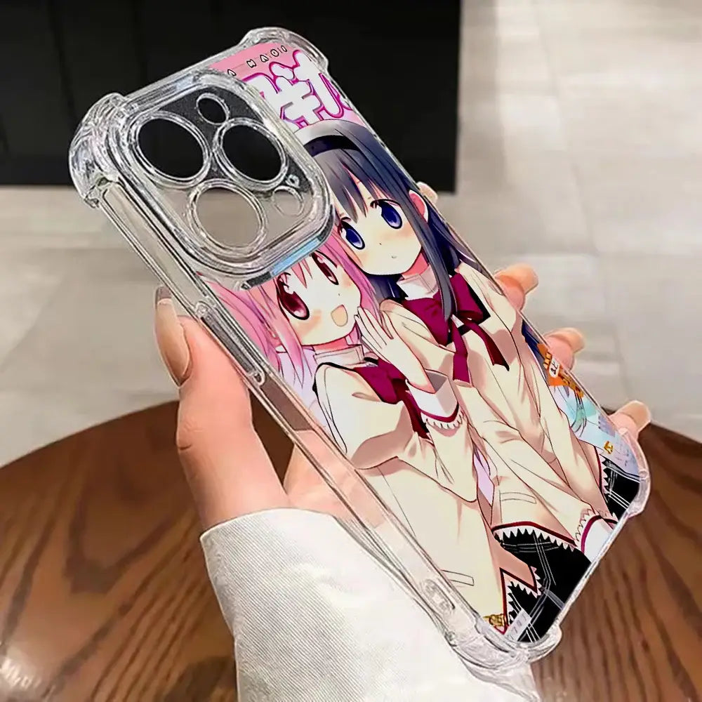 Anime Girl Samsung Phone Case – Korean Style TPU Cover