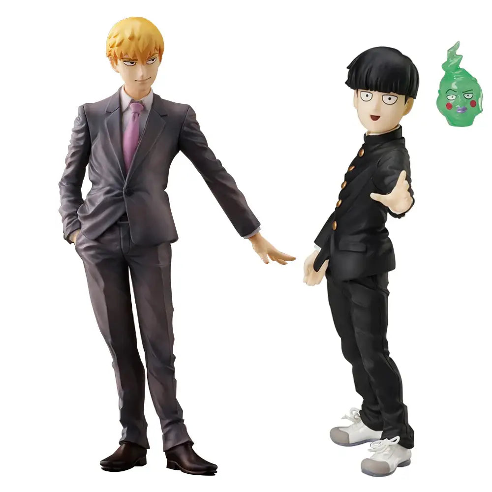 Anime Kageyama Shigeo Figure Reigen Arataka Action Figures PVC Model Desktop Ornaments Reigen Arataka Figurine Child Toy Gifts