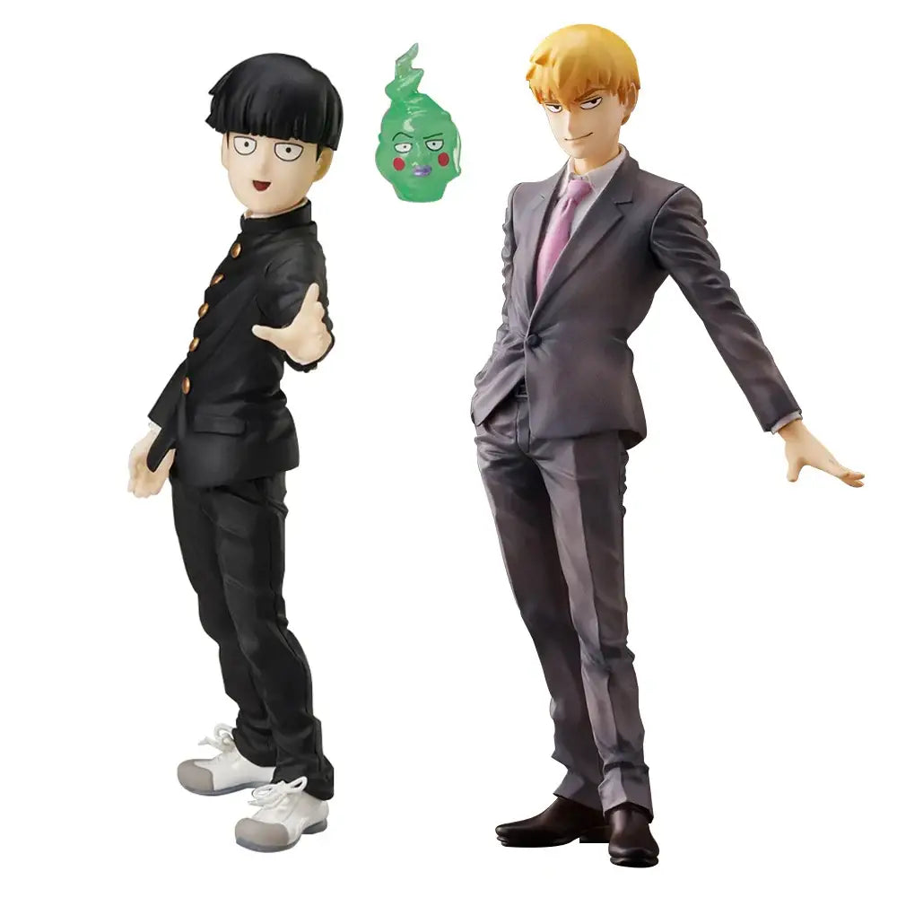 Anime Kageyama Shigeo Figure Reigen Arataka Action Figures PVC Model Desktop Ornaments Reigen Arataka Figurine Child Toy Gifts