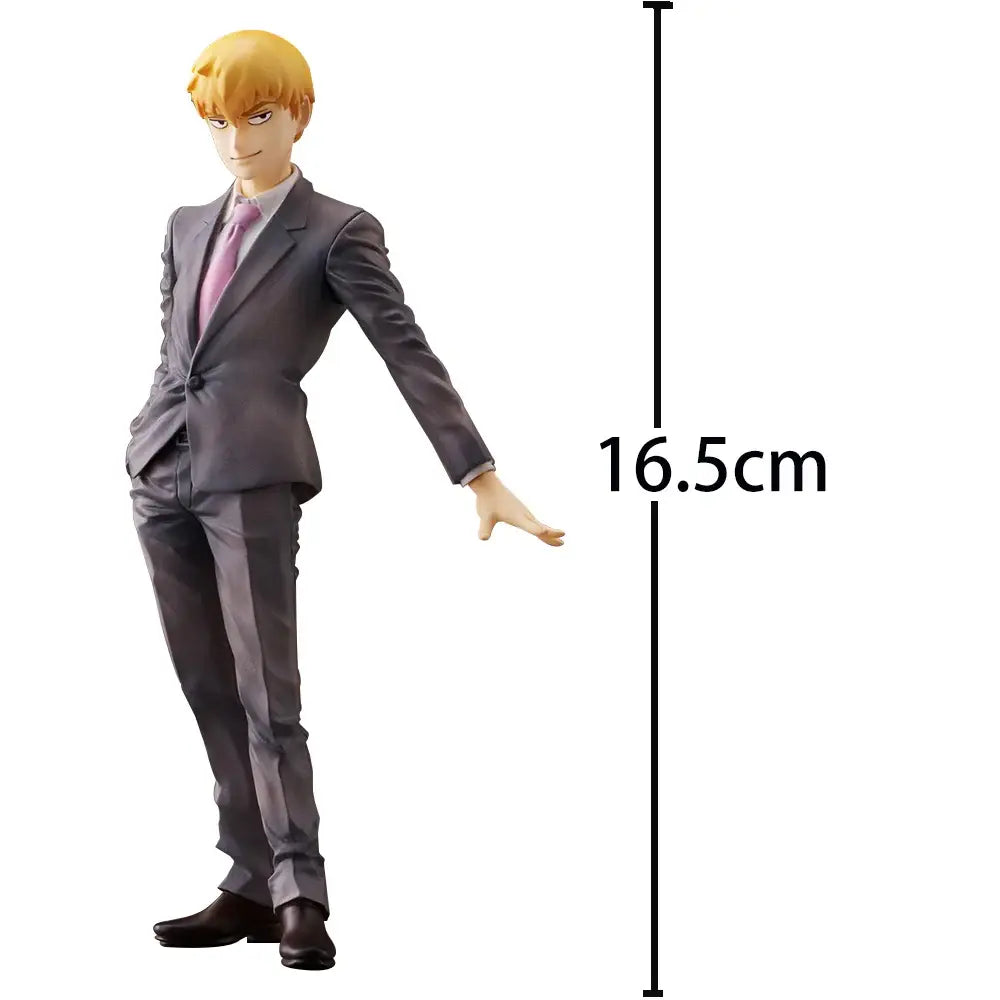 Anime Kageyama Shigeo Figure Reigen Arataka Action Figures PVC Model Desktop Ornaments Reigen Arataka Figurine Child Toy Gifts