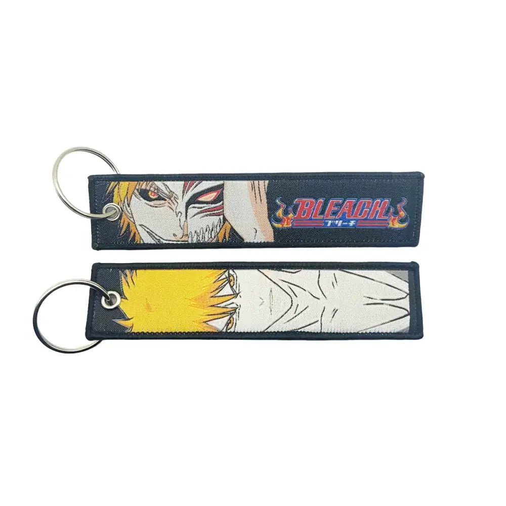 Anime Lock Keychain – Embroidered Jet Tag