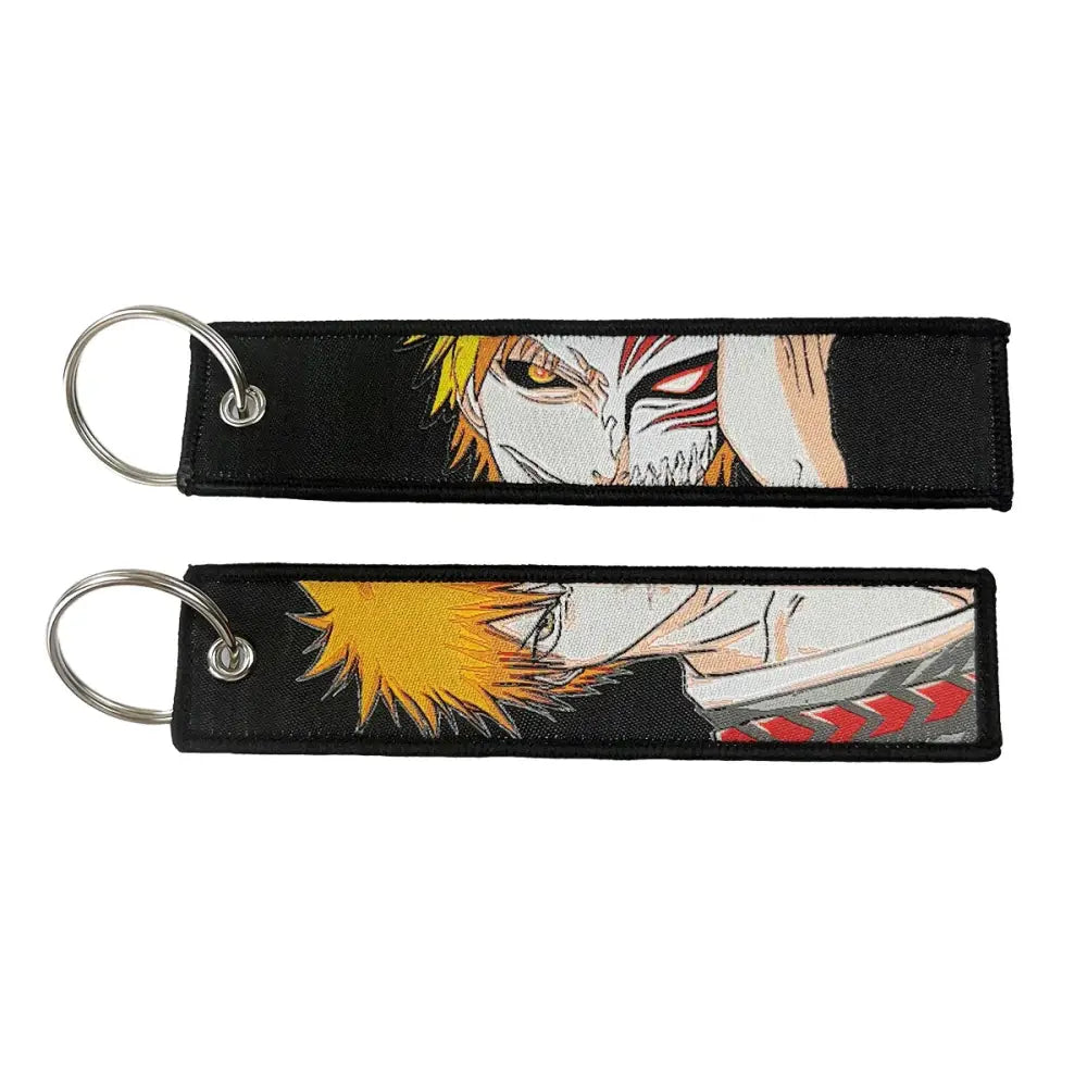Anime Lock Keychain – Embroidered Jet Tag