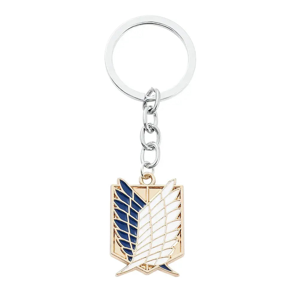 Attack on Titan Scout Regiment Pin Keychain – Enamel Badge