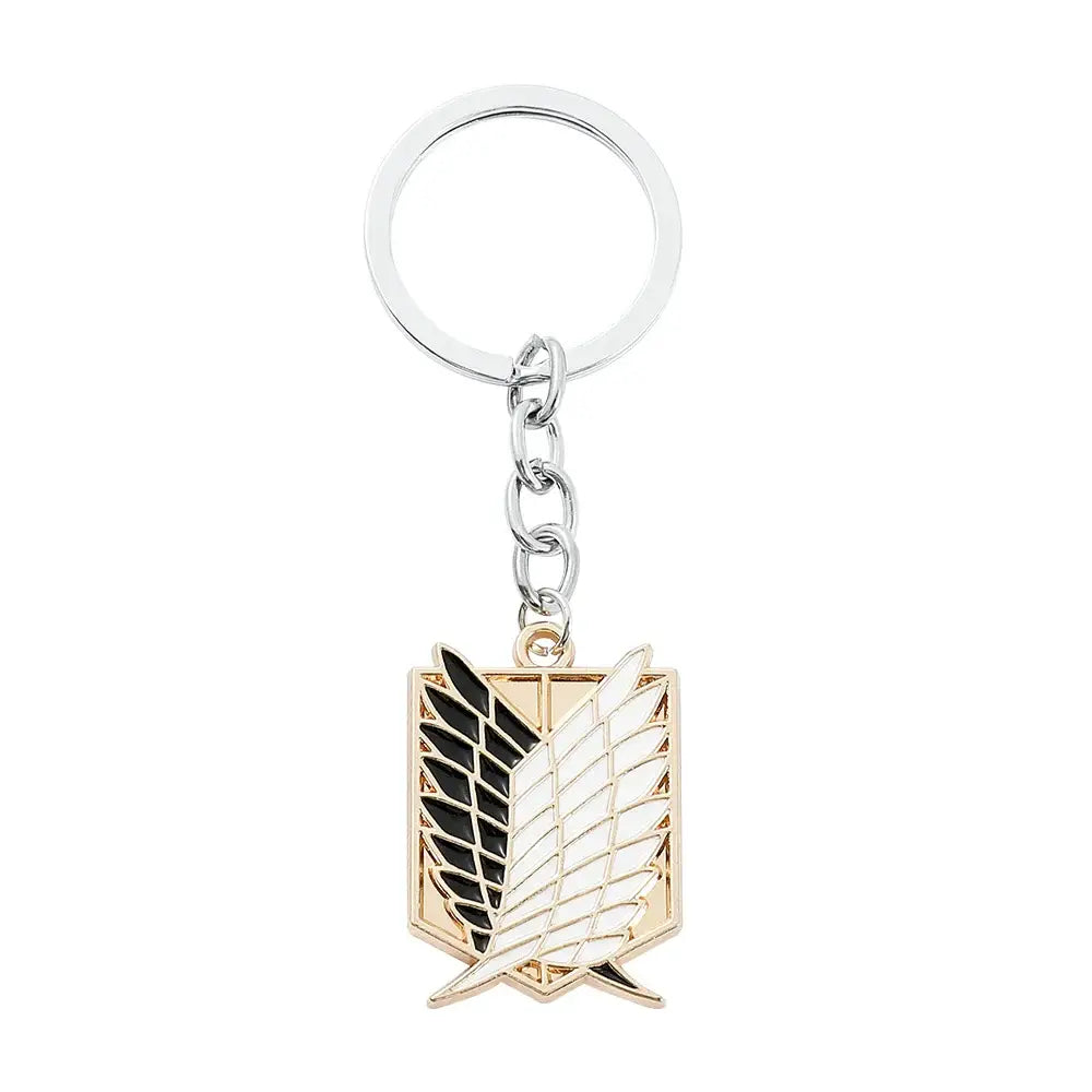 Attack on Titan Scout Regiment Pin Keychain – Enamel Badge