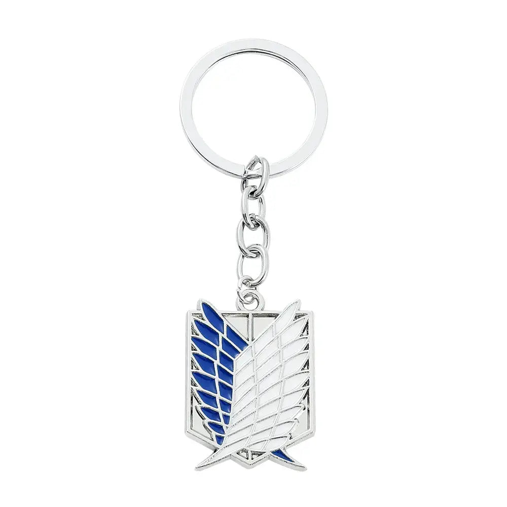 Attack on Titan Scout Regiment Pin Keychain – Enamel Badge