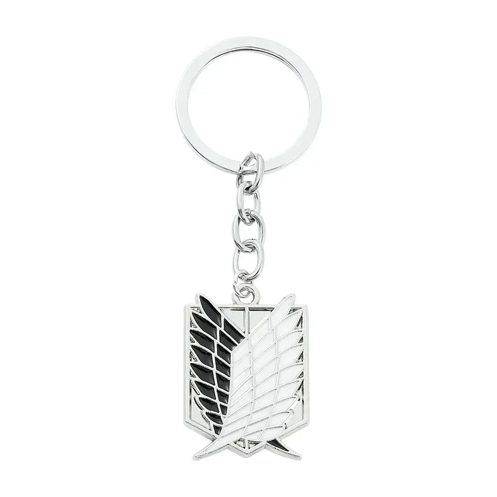 Attack on Titan Scout Regiment Pin Keychain – Enamel Badge