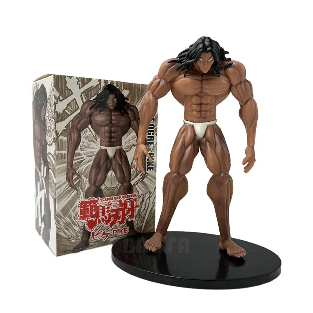 Baki Hanma 22cm Anime Figure with Pickle, Biscuit Oriba, and Kaoru Hanayama