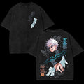 Best Gojo Satoru Geto Suguru The Besties jujutsu kaisen  – Washed Tee Cotton Menswear Top  | SEP 61