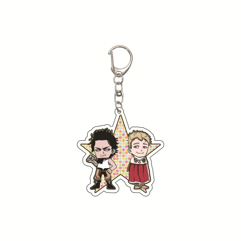 Black Clover Asta Acrylic Keychain – Bag Pendant