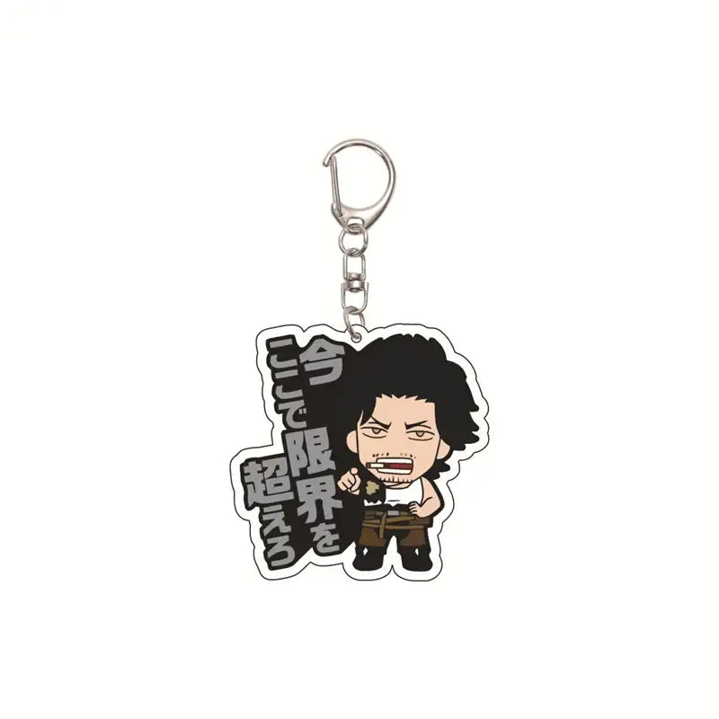 Black Clover Asta Acrylic Keychain – Bag Pendant