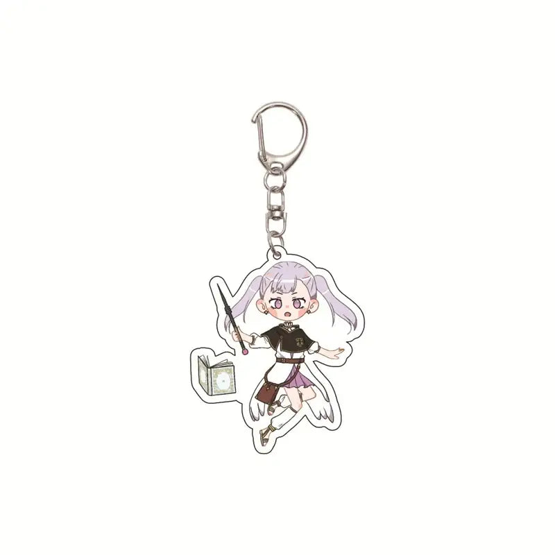 Black Clover Asta Acrylic Keychain – Bag Pendant