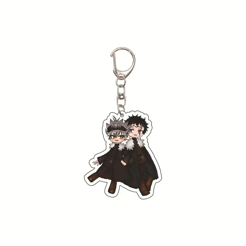 Black Clover Asta Acrylic Keychain – Bag Pendant