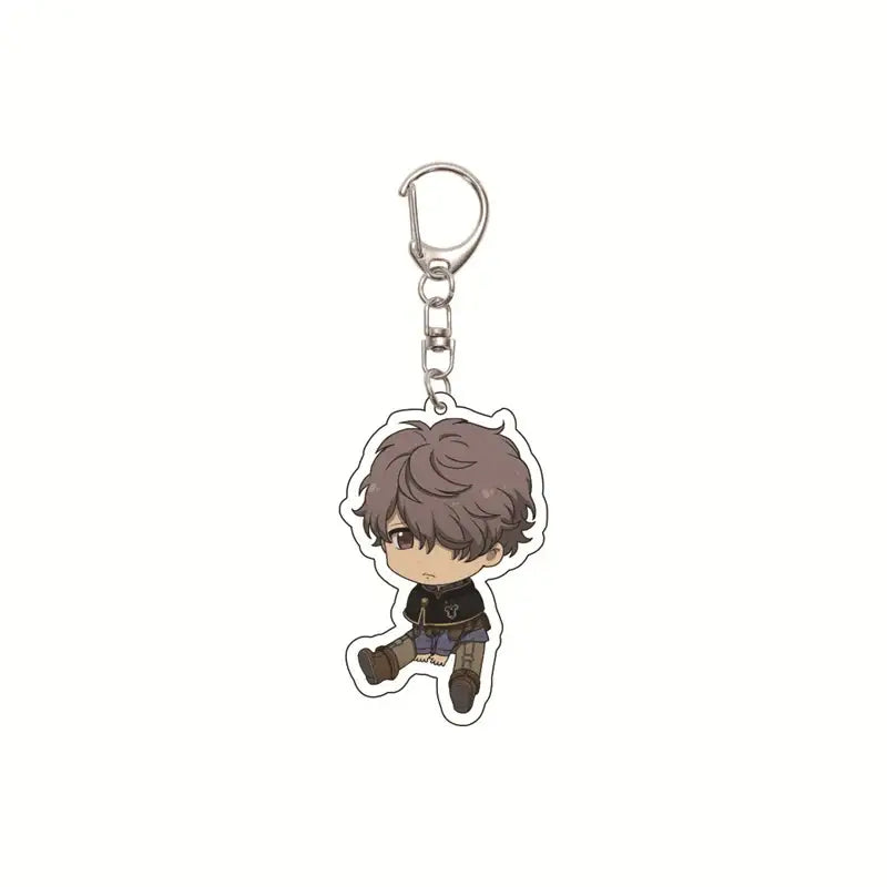 Black Clover Asta Acrylic Keychain – Bag Pendant