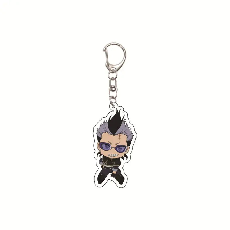 Black Clover Asta Acrylic Keychain – Bag Pendant