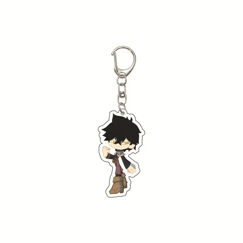 Black Clover Asta Acrylic Keychain – Bag Pendant